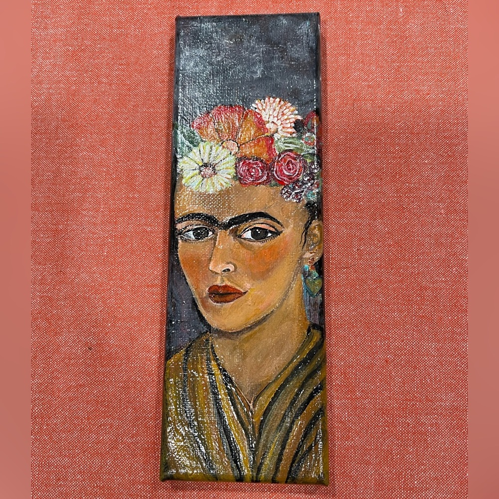 Painting of Frida Kahlo
